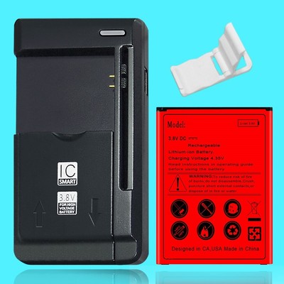 Unbranded 1x 4670mAh Rechargeable Battery Dock Charger for LG Stylo 3 M430 Phone