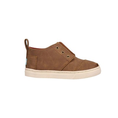 

TOMS Botas Коричневые кроссовки без шнуровки для мальчиков для малышей, повседневная обувь 10015716T, Коричневый, TOMS Botas Slip On Toddler