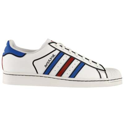 

Adidas Superstar Мужские белые кроссовки Повседневная обувь FY3116, Белый, adidas Superstar