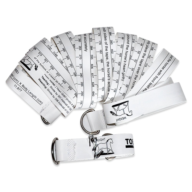 Horse Weight Tape Measure Horse and Pony Height/Weight Tape