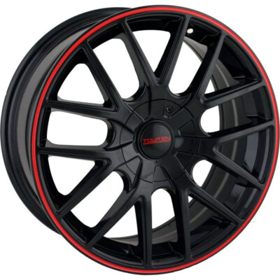 1 New 16x7 Touren TR60 (3260) Black Wheel/Rim 5x112 5-112 16-7 ET42