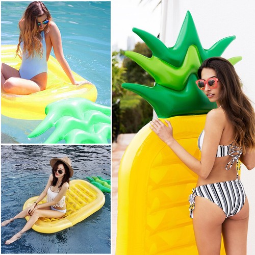 Inflatable Pool Float with Summer Outdoor Swimming Pool Party Lounge Raft