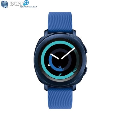 NUOVO SAMSUNG GEAR SPORT SM-R600 BLUETOOTH SMART WATCH BLU BLUE