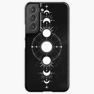 Moon Phase Phone Case For Samsung Galaxy S 9 10 20 21 22 23 Plus, Witch, Goth