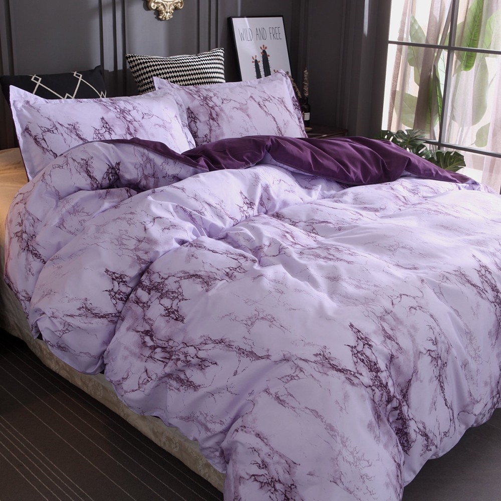 Marble Duvet Cover Set Pillow Case Modern Quilt Cover ...