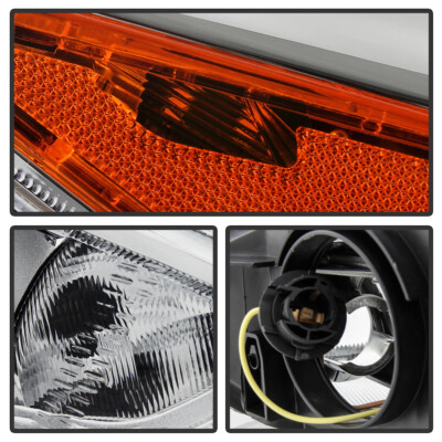 US Type 2015 2016 2017 2018 Ford Focus Chrome Bezel Halogen Headlight Passenger