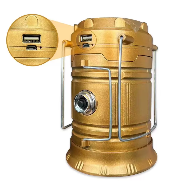 Solar-Powered LED Lantern for Camping and Outdoor Horse Activities