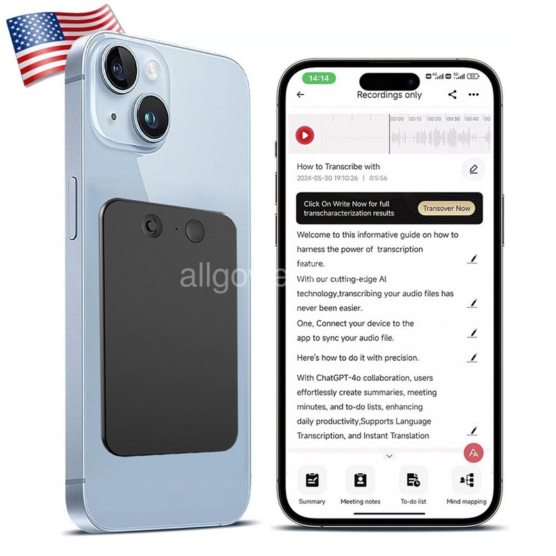 AI Voice Recorder App Control Transcribe & Summarize for Lectures