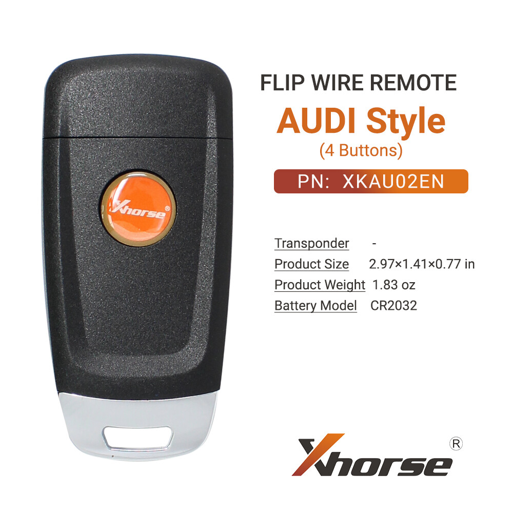 ファンデーション key Knife Style / - XKKF05EN - 3-Button Universal Remote Flip