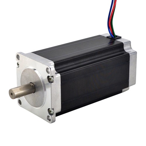 3PCS Nema 23 Stepper Motor 425oz-in 57x113MM 4.2A φ0mm Shaft 300-800RPM CNC