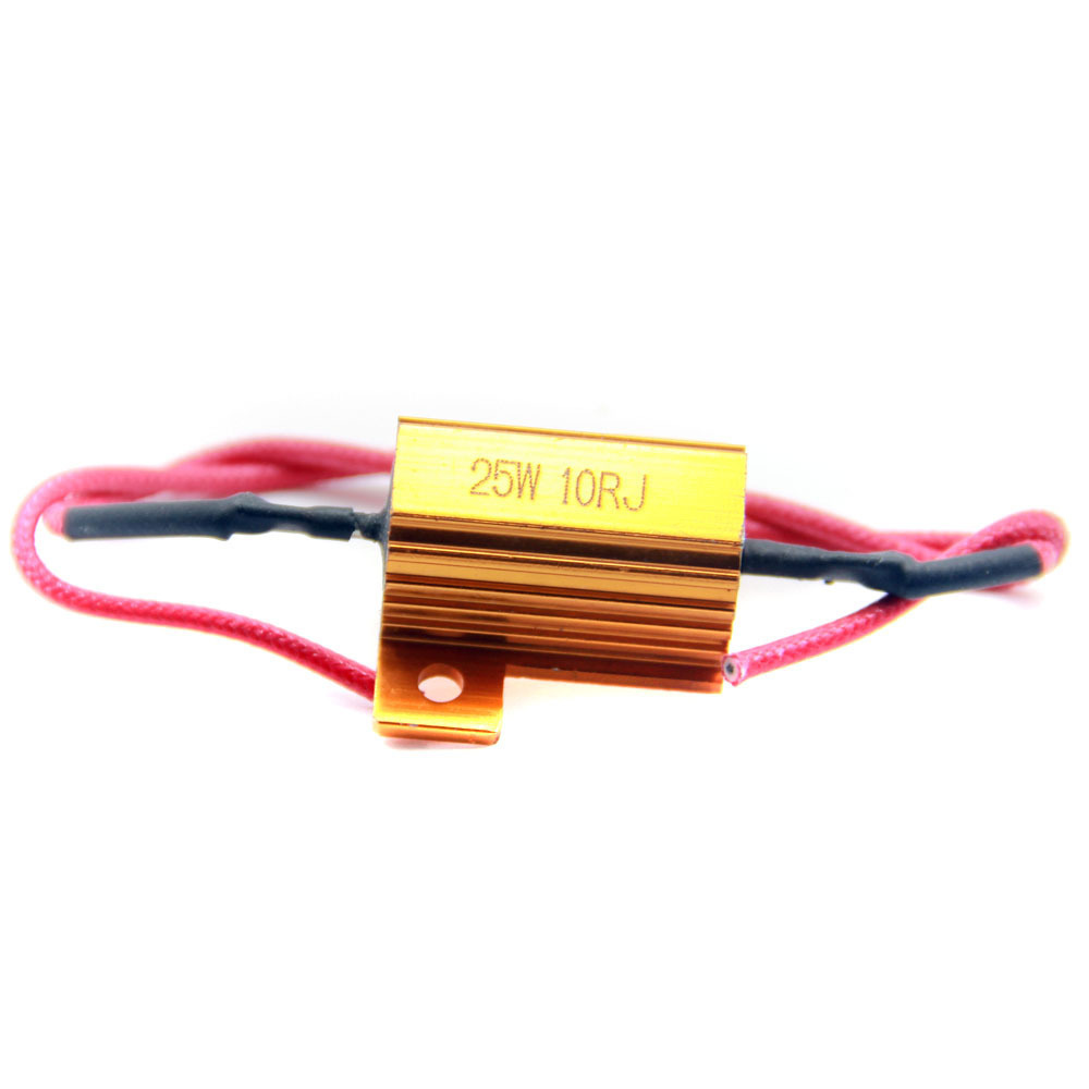 2pcs LED Load Resistors 25W 10 ohm LED Turn Signal Bulbs Blinker Hyper