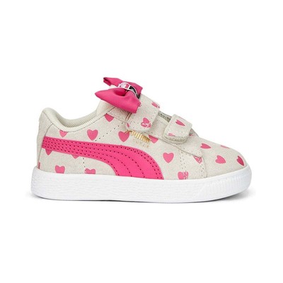 

Кроссовки Puma Suede Classic Lf ReBow V без шнуровки для маленьких девочек, размер 10 M, повседневные S, Белый, Puma Suede Classic Lf ReBow V Slip On Toddler