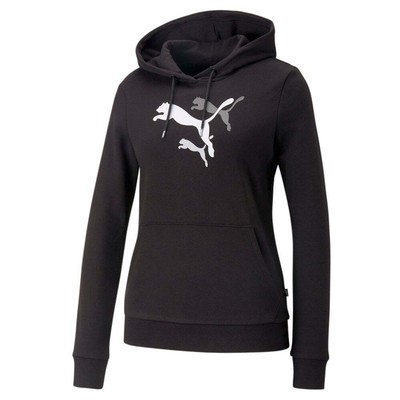 Puma Power Cat Pullover Hoodie Youth Womens Size S Повседневная верхняя одежда 67368001