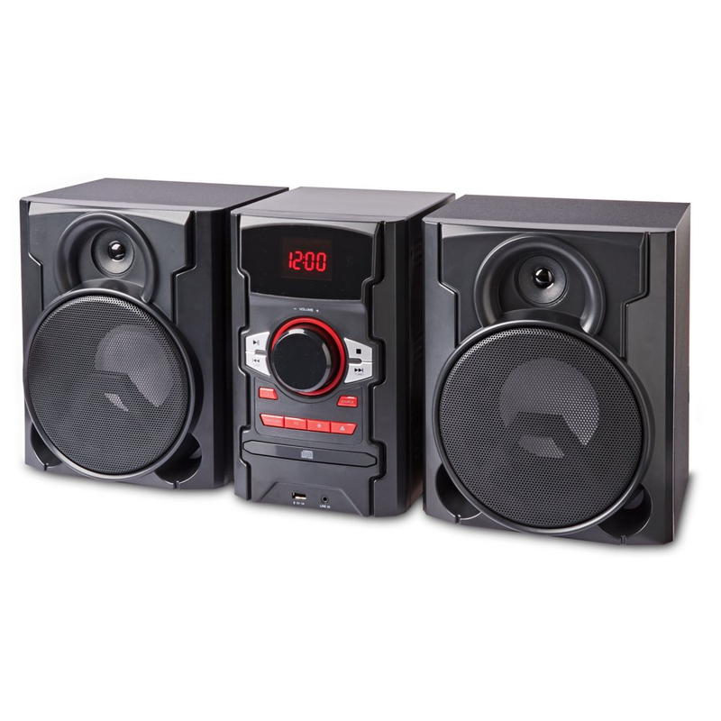 100W Home Stereo CD Player with Bluetooth USB Remote FM Radio Compact System NEW