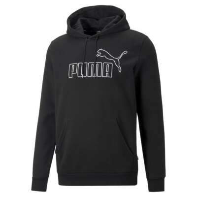 

Мужская толстовка с капюшоном Puma Essentials Elevated 84988801, Черный