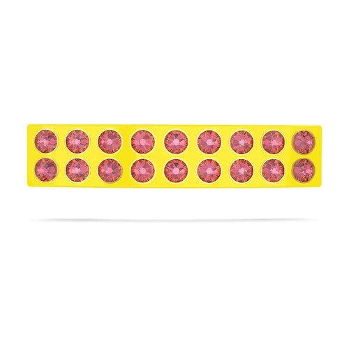 Женская заколка для волос Swarovski Chroma Pink с кристаллами Swarovski 5622228