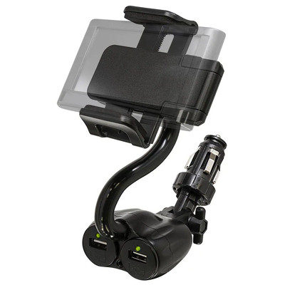 TekGrip Power Dock With 2-Outputs, Black