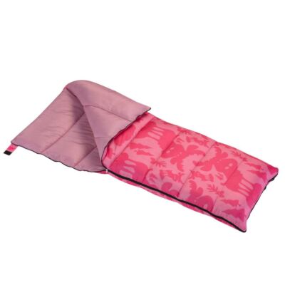 Молодежный спальный мешок Wenzel Moose 40-50 градусов - Розовый