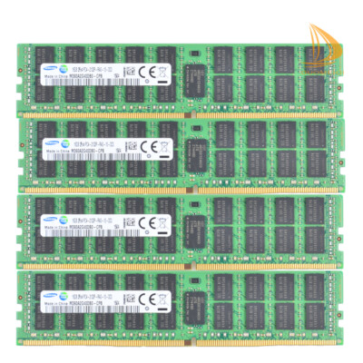 Samsung 4x16GB 2RX4 PC4-2133P DDR4-2133Mhz PC4-17000 ECC REG Server Memory RAM