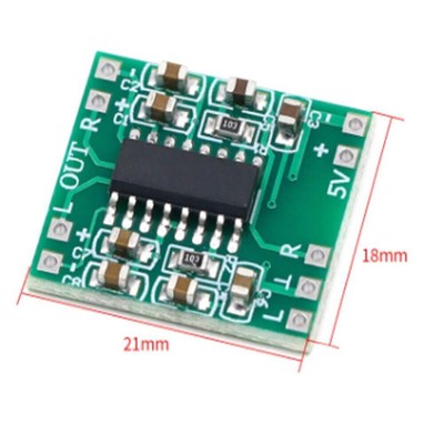 5PCS PAM8403 Super Digital Amplifier Board 2 * 3W Class D 2.5 to 5V USB #A6-8