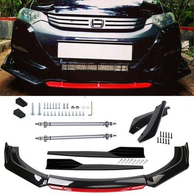 For Honda Insight Front Bumper Lip Spoiler Diffuser+Side Skirts+Rear Lip