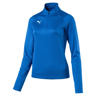 Пуловер на молнии Puma Liga Training Quarter Женские повседневные топы размера XS 655690-0