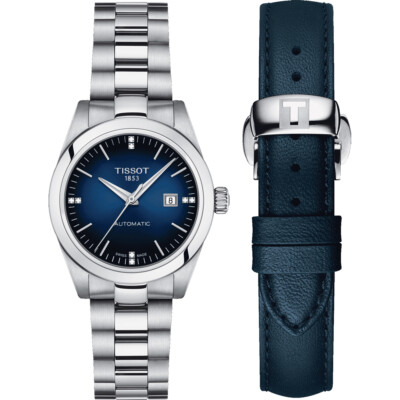 Pre-owned Tissot Silver Womens Analogue Watch T-my T1320071104600