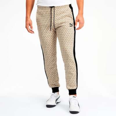 

Спортивные брюки Puma Luxe Pack Aop Мужские серые повседневные 596743-32, Grey, Puma Luxe Pack Aop Track Pants