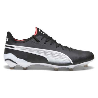 Футбольные бутсы Puma King Ultimate Firm GroundAg, мужские черные кроссовки, спортивная обувь