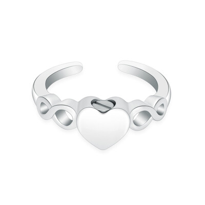 Cremation Jewelry Heart Urn Rings - Memorial Ashes Keepsake Cremation Rings 2023