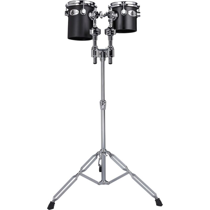 Ddrum Deccabons, Black 6 in. and 8 in. Black 6" & 8"