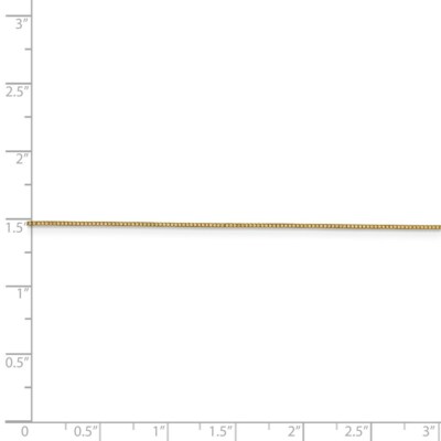 Pre-owned Superdealsforeverything Real 14kt Yellow Gold .7mm Box Chain; 30 Inch; Lobster Clasp