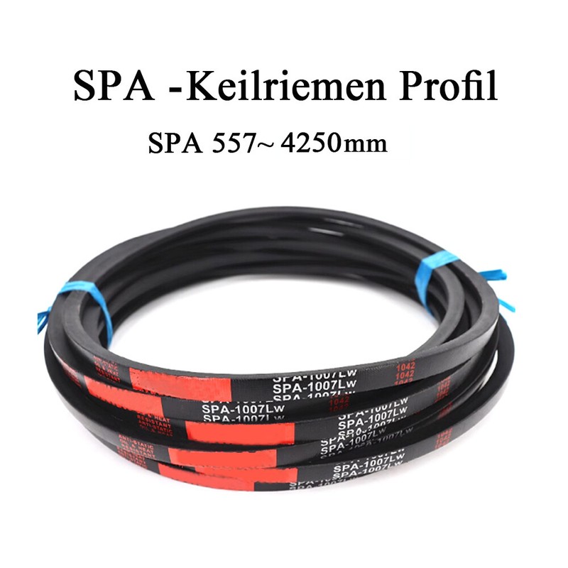 Keilriemen Profil Spa 12.7x10mm LÃ¤Nge 557-4520mm Schmalkeilriemen Antriebsriemen