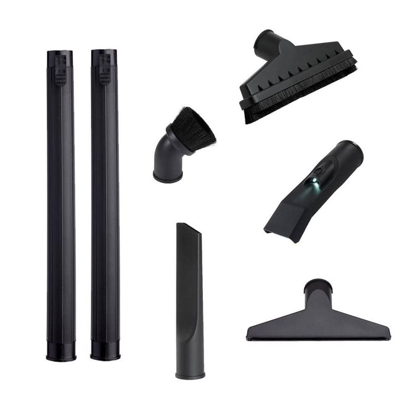 1-7/8 In. DIY Shop Vac Attachment Kit with 7 Vac Parts for RIDGID Wet/Dry Shop V