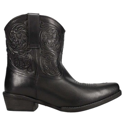 

Roper Dusty Snip Toe Cowboy Boots Womens Black Casual Boots 09-021-0980-3057, Черный, Roper Dusty Snip Toe Cowboy Booties