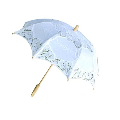  Bride Umbrella Photo Lace Umbralla Parasol Cotton Bridesmaid