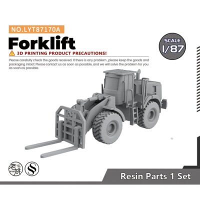 Yao's Studio LYT87170A 1/87 Scene Model Forklift