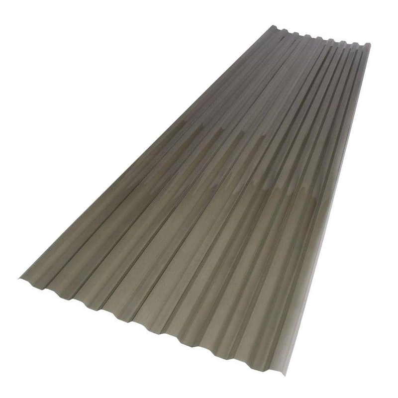 26 In. X 6 Ft. Solar Grey Polycarbonate Roof Panel