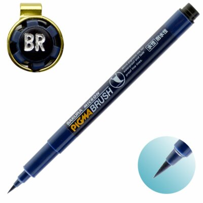 Sakura Micron PIGMA BRUSH water based markers Choose from 9 Colors ESDK-BR