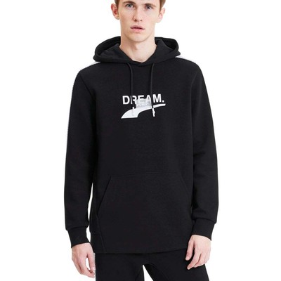 

Мужская черная повседневная верхняя одежда Puma Avenir Pullover Hoodie 596459-01, Черный