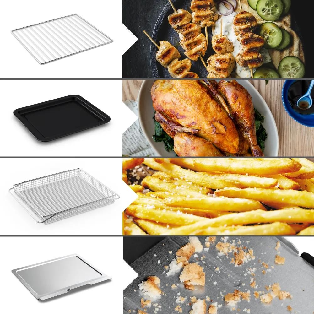 TEFAL Multifunktionsofen Heißluftfritteuse Air Fryer Backofen 20 Liter FW605810 - Bild 10 von 12