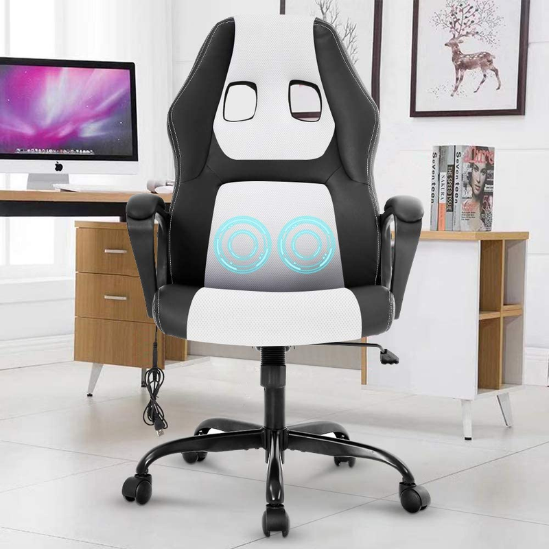 Computer Chair Office Chair Ergonomic High Back Massage Pc Desk Cha