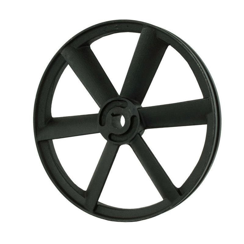 Replacement 12 inch Flywheel for Husky Air Compressor Heavy Duty Cast Iron Black
