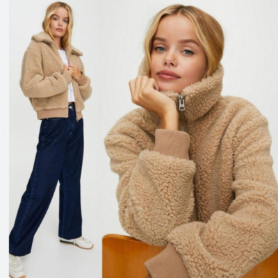 Wilfred free teddy jacket sale