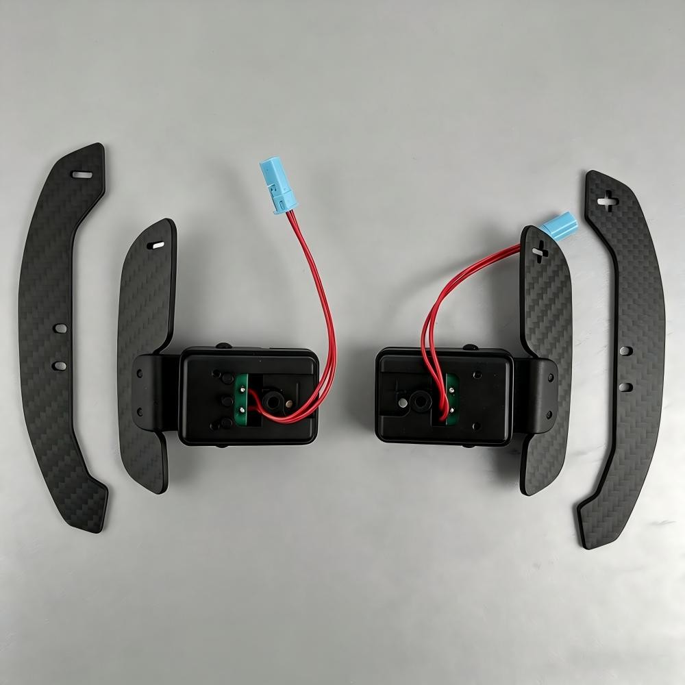 Carbon Fiber  Steering Wheel Paddle Shifter Short+Extensions For BMW G20 G22 G87
