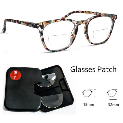 Stick-On Lenses Reading Glasses Bifocal Glasses +1.25 1.5 1.75 2.0 2.5 3.0 H
