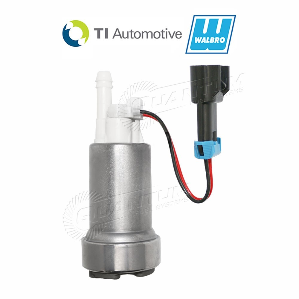 GENUINE WALBRO/TI F90000285 525LPH HELLCAT E85 Fuel Pump + QFS Install Kit