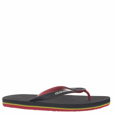

Мужские сандалии Quiksilver Haleiwa II, Black/red/green
