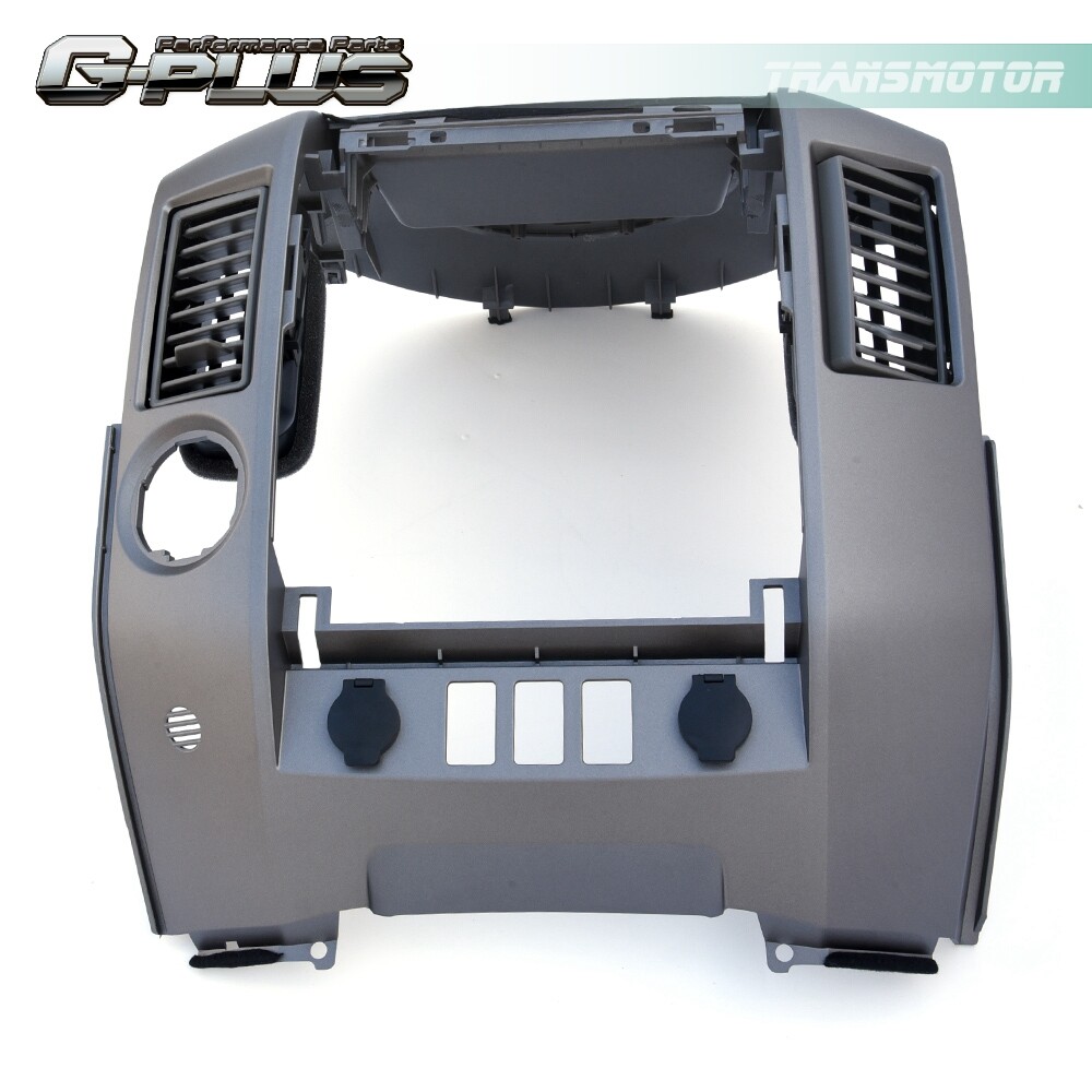 Center Dash Radio Ac Bezel w/o Speaker 