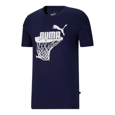 Puma All Net Graphic Crew Neck Мужские с коротким рукавом Размер S 67270806